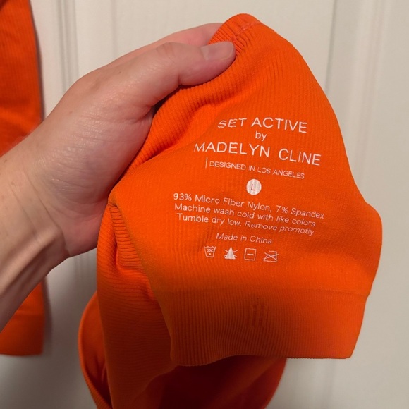 SET Active  x Madelyn Cline Sculptflex Leggings and Bra Two Piece Set M/L - Picture 8 of 10